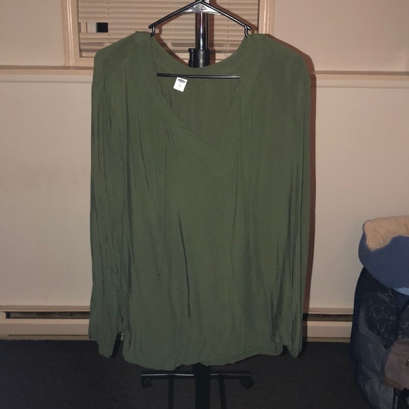 Old Navy Tops - Moss Long Sleeve Shirt